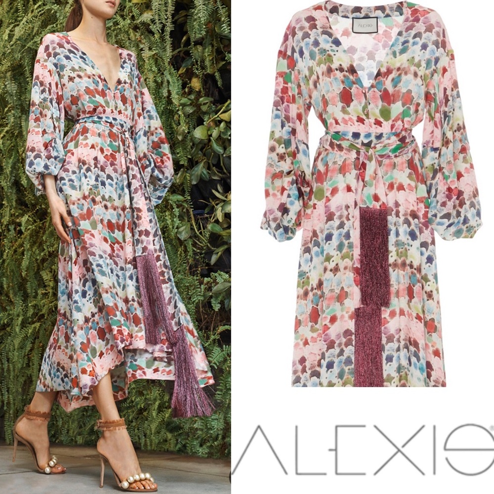 ALEXIS Watercolor “Deeta” Dress TRH-Dallas